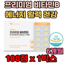 푸름웰니스 프리미엄 비타민B 식약처 기능성인증 여자 여성 출산후 육아 가사노동 운동 피로 피로감 아빠 할아버지 남성 아버지 만능 중년 마라톤 조깅