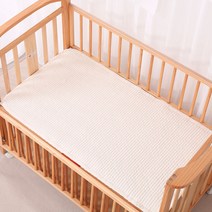 신생아 아기 침대 패드 침대맞춤 패드 (이케아 보니유아 쁘띠라뺑 벨라등), 아이보리, 쁘띠라뺑에코베어, PAD-IV
