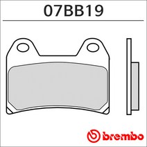 브렘보 07- 690 슈퍼모토 프론트 브레이크패드 07BB19SA 일반도로용 SA등급