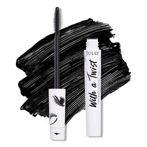 Julep 아이섀도 101 크림 투 파우더 워터프루프 스틱 샴페인 쉬머 & 트위스트 래쉬 부스팅 볼류마이징 및 길이 연장 마스카라 대나무 포함, With a Twist