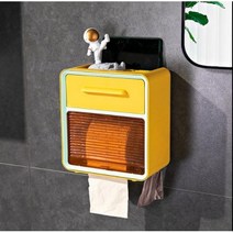 아르띠콜로 멀티 수납 휴지 홀더 2단, 오렌지, 1개