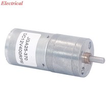 1pc DC 감속기 기어 모터 저속 큰 토크 6V 12V 24V 모델 자동차 트랙터 7-1931 분당회전수/분 3W, [04] 17rpm, [03] 24V