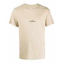 기타 [명품]마르지엘라 21FW 자수 로고 티셔츠 베이지 S50G..