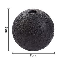 토구 트라택 트라텍 볼란스 마사지 볼 공 16 8CM EPP 피트니스 더블 네트, 아미 그린