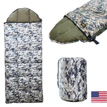 USA 거위털 군용 침낭/구스 100% 1.3kg/Uk/fuk-01-02-18/캠핑 겨울 동계 미군 밀리터리 룩 military style commando 펼침가능, 02. ACU 구스100 침낭