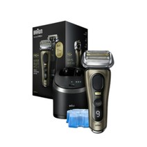 브라운 시리즈9 Pro Plus 9569cc 전기면도기 샴페인 골드 + 리필 세정액 + NEW 세척 충전 스테이션, 9569cc/리필세정액 BO11, 기본
