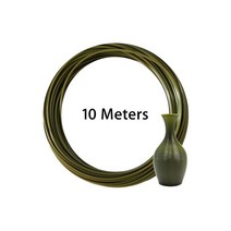 LeoPlas-1.75mm 10 및 20 미터 유연한 소프트 TPU 필라멘트 샘플 3D 프린터 소모품 인쇄 용품 고무 소재, 23 Army Green 10m 30g