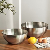 스테인레스 계량믹싱볼 과일 야채 세척 24cm 28cmzE7..0EA, 본상품선택
