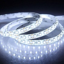 LED마켓 고휘도 플렉시블 슬림 LED바 12V 5050칩 LED스트립 줄조명 5M롤, 12V흰띠5050방수(5미터) 아이스블루
