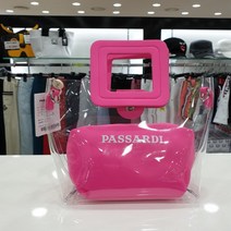 파사디 모다인천 투명 토트백 PQMAA955M_LP, LIGHT PINK