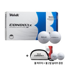 VOLVIK CONDOR X 콘도르X 4피스 골프공 12구, 단품, 12개