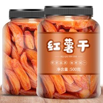 소프트 말린 고구마 스틱 말랭이 건고구마 츄 다이어트 간식 대용량, 1통 500g