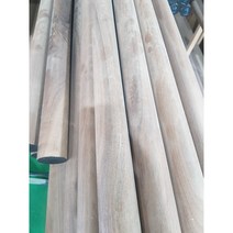 바나나목재 북미산 프리미엄 월넛 목봉 10파이x2400mm 원주목 나무봉환봉 옷걸이봉 목재