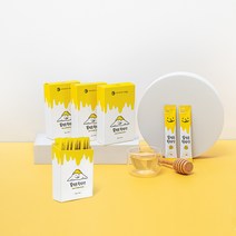 [꿀먹은 한라산] 제주 벌꿀 스틱 10개입 4세트, 단품, 단품