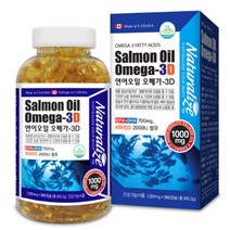 네추럴라이즈 연어 오일 오메가-3D (360캡슐), 1개(360캡슐)/6개월