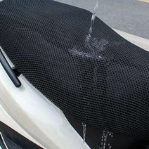 오토바이쿠션 방석 안장 커버 쿨시트 NMAX PCX 벌집 시트, 메쉬쿨시트(그물망), S, 1개