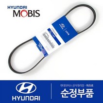 순정 겉벨트 팬벨트 (V 리브드 벨트) (252123C100) 그랜저TG 쏘나타NF 에쿠스 제네시스 베라크루즈 현대모비