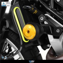 스바르트필렌 125 허스크바나 슬라이더 범퍼 가드 드레스업, 블랙