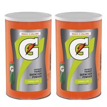 Gatorade 게토레이 분말 파우더 가루 이온음료 레몬라임 대용량 76oz(2.16kg) 2팩, 1개