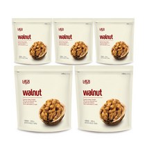 너트리 캘리포니아 호두 4분의1태 1kg (200g 5개) 햇, 5개, 200g