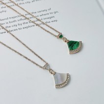 pkpj [무배]써지컬 발레리나 원피스 원석 펜던트 목걸이 2color