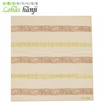 로하스 전통 문양 NO2 손수건 닥나무 원료의 한지를 이용한 섬유 우수한 착용감 따뜻 통기성