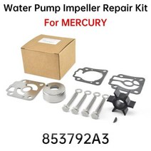 임펠러 워터 펌프 수리 키트 40hp 50 hp 수은 선외 모터 40 Hp 선박 엔진 부품 853792A3, [01] Black
