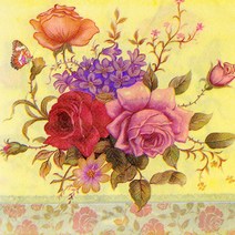 프리로즈 냅킨 20장 K-22-040, 20장（1팩）