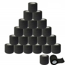 바이크 핸들 부품 열선그립 바이크 핸들검은 일회용 응집 문신 그립 테이프 랩 탄성 붕대 롤 문신 기계 그, 협력사, 8개