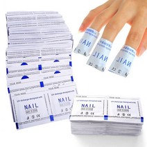 셀프 휴대용 일회용 젤네일 제거 간단하게 지우는법 네일 폴리쉬 랩, 1pack-200매
