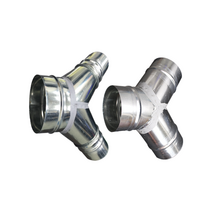 바지관 Y자형 함석 덕트 닥트 부속 부자재 환기구 100mm~200mm, 바지관 200X150X150mm, 1개