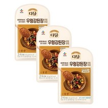 CJ 다담 우렁강된장 비빔 양념 된장찌개 집된장 홈쿡 장 140g 3개 1세트, 13세트