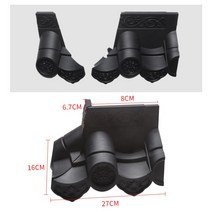 전통 한옥 지붕 기와 장식품 플라스틱 담장 처마 인테리어 카페 정원 꾸미기 용마루 용두, Q.20외 회전각 + 1개