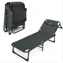 접이식 시트 침대 점심시간 사무실 낮잠 쪽잠 야전침대 캠핑 낚시, 통기성테슬린-브라운68cm+소프트빅담요