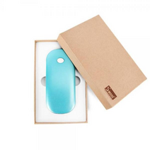 손난로겸용 슬림디자인 초박형 보조배터리 3000mAh, 그린