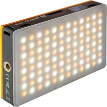 Genaray Powerbank 96A 포켓 LED 조명 (텅스텐에서 일광 4000mAh), 기본
