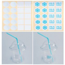 시온스티커 고온 저온 눈꽃송이 불꽃 온도와 열 과학실험, 1 시온스티커(15도)눈꽃+COLD 1장