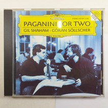 (중고CD)(MADE IN GERMANY) PAGANINI FOR TWO/ 파기니니 바이올린과 기타를 위한 작품집/ 길 샤함/ 외란 쇨셔/ 음반 상태 NM