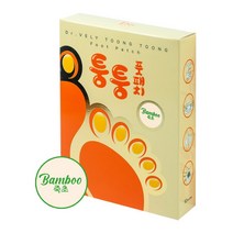닥터블리 퉁퉁 풋패치 발바닥패치 독소 다리붓기 수액시트 노폐물 발패치 1박스, 죽초, 1개