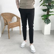 모룸 봄가을 9부 편한 스판 슬림핏 기본 면바지 5컬러