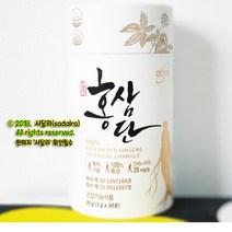 <애터미홍삼단> 애터미 홍삼 국내유일 홍삼알갱이 100% (특허제품), 1병, 30g