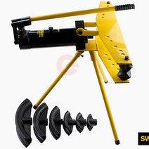 정품 SWG 이동형 수동 유압식 파이프밴딩기 철근밴딩기, SWG-25 기계식 나무 상자