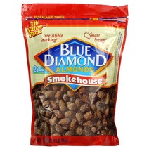 Blue Diamond Almonds Smokehouse 16 oz 454 g 332874, 25 명 온스