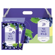 푸드버킷 NFC 착즙 포도즙 50포, 90ml, 90ml