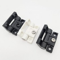 Hardware 플라스틱 위치 제어 경첩 Southco E6 10 20 조절 토크 Bla 42x36x5mm 카운터 싱크 구멍, 01 White round hole