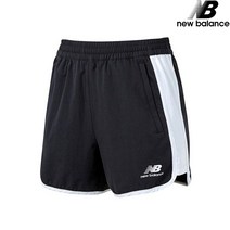 뉴발란스 여자 반바지 썸머트랙 3.5부 돌핀팬츠 운동복 하의 NBNVA24012-19 블랙