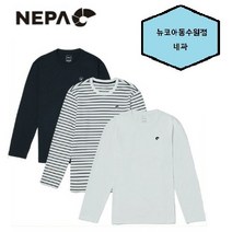 네파 이월 출시가 69 000원 스판 없이도 자연스러운 신축성 티셔츠 남성 라이프스타일 데일리 긴팔 티셔츠- 7H15342