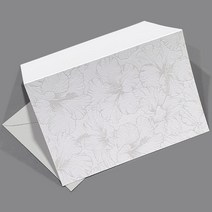 메리토리오 고품격 력셔리 감사카드, 1개, 무궁화꽃력셔리 축하카드