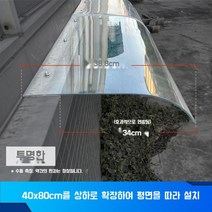 베란다 테라스 야외 빗물받이 어닝 커버 천막 물튀김 A, G