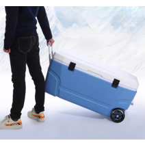 낚시 대형 아이스박스 쿨러 캠핑 차량용 냉장고 활어 방어 갈치 대구 100L, 65L